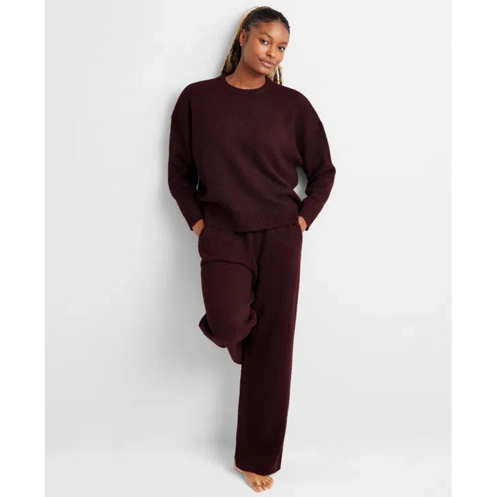 State of Day Womens Size XXL Indulge & Rest Sweater Loungewear 2 Piece Set $99